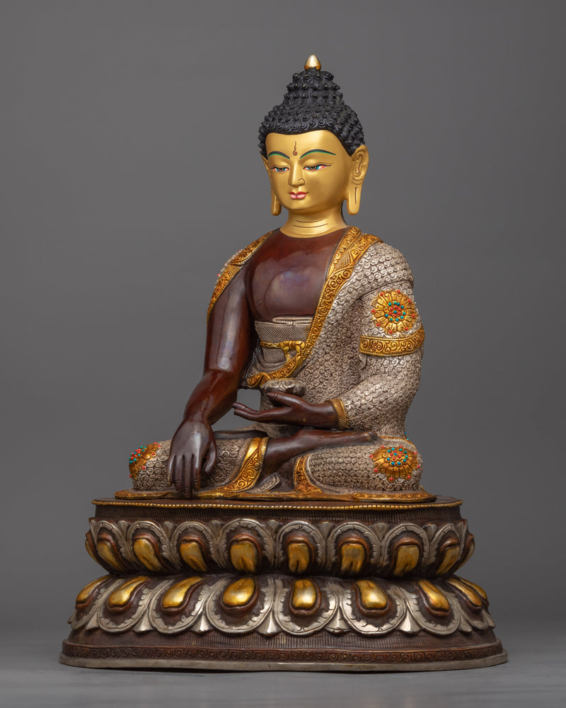 Namo Shakyamuni Buddha Statue | Traditional Handmade Historical Buddha Statue