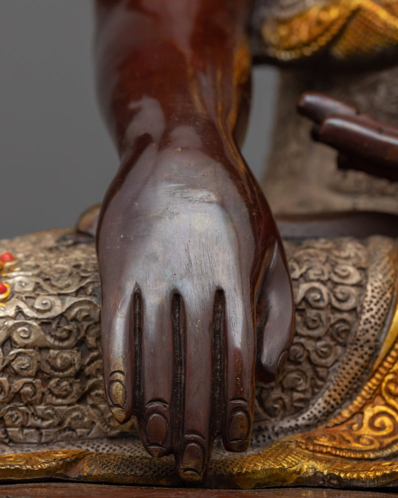 Namo Shakyamuni Buddha Statue | Traditional Handmade Historical Buddha Statue