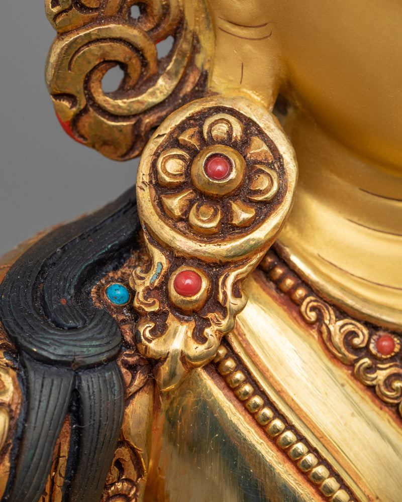 Manjushri Bodhisattva Statue | Hand-Carved Bodhisattva Statue