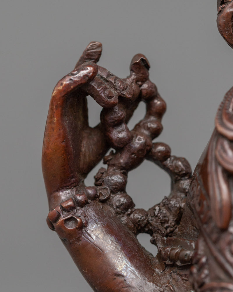Bodhisattva Chenrezig Statue | Avalokitesvara, "One who looks with unwavering eye" Sculpture