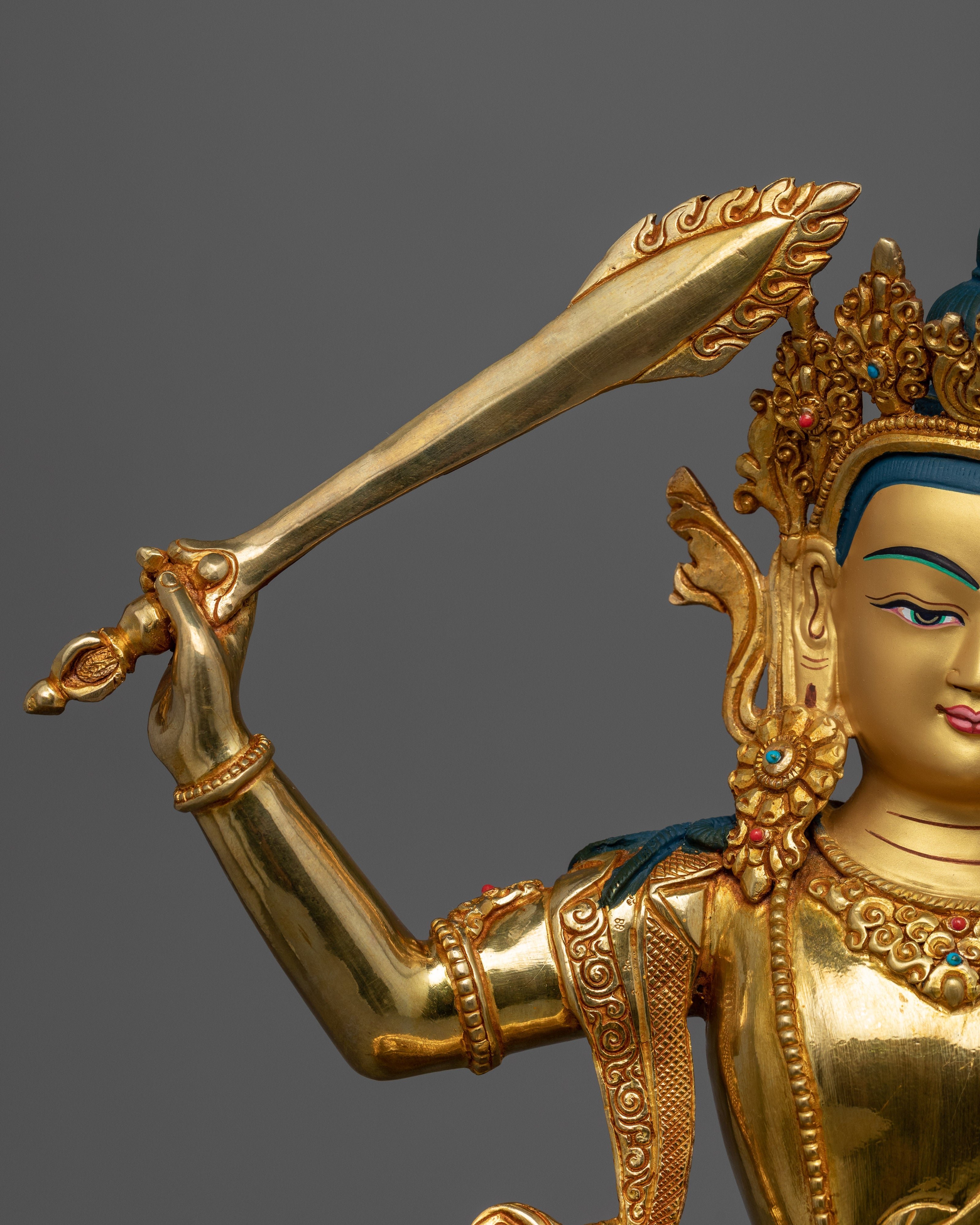 Manjushri Bodhisattva Statue | Bodhisattva of Wisdom and Compassion