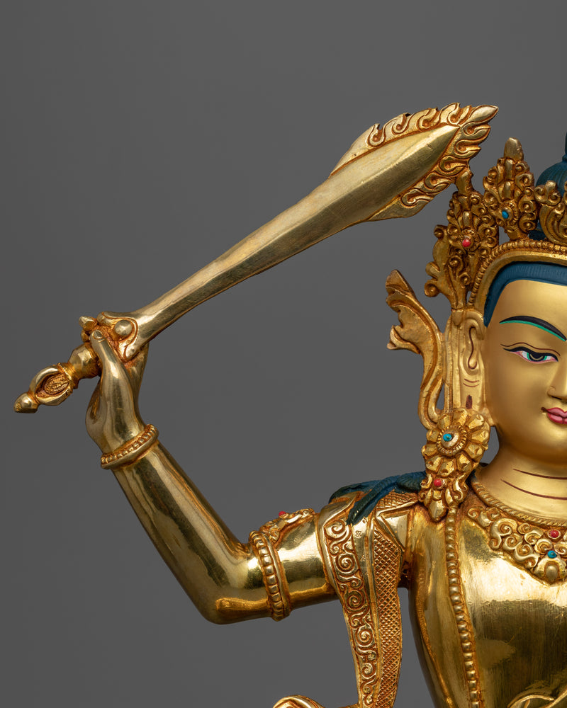 Manjushri Bodhisattva Statue | Bodhisattva of Wisdom and Compassion