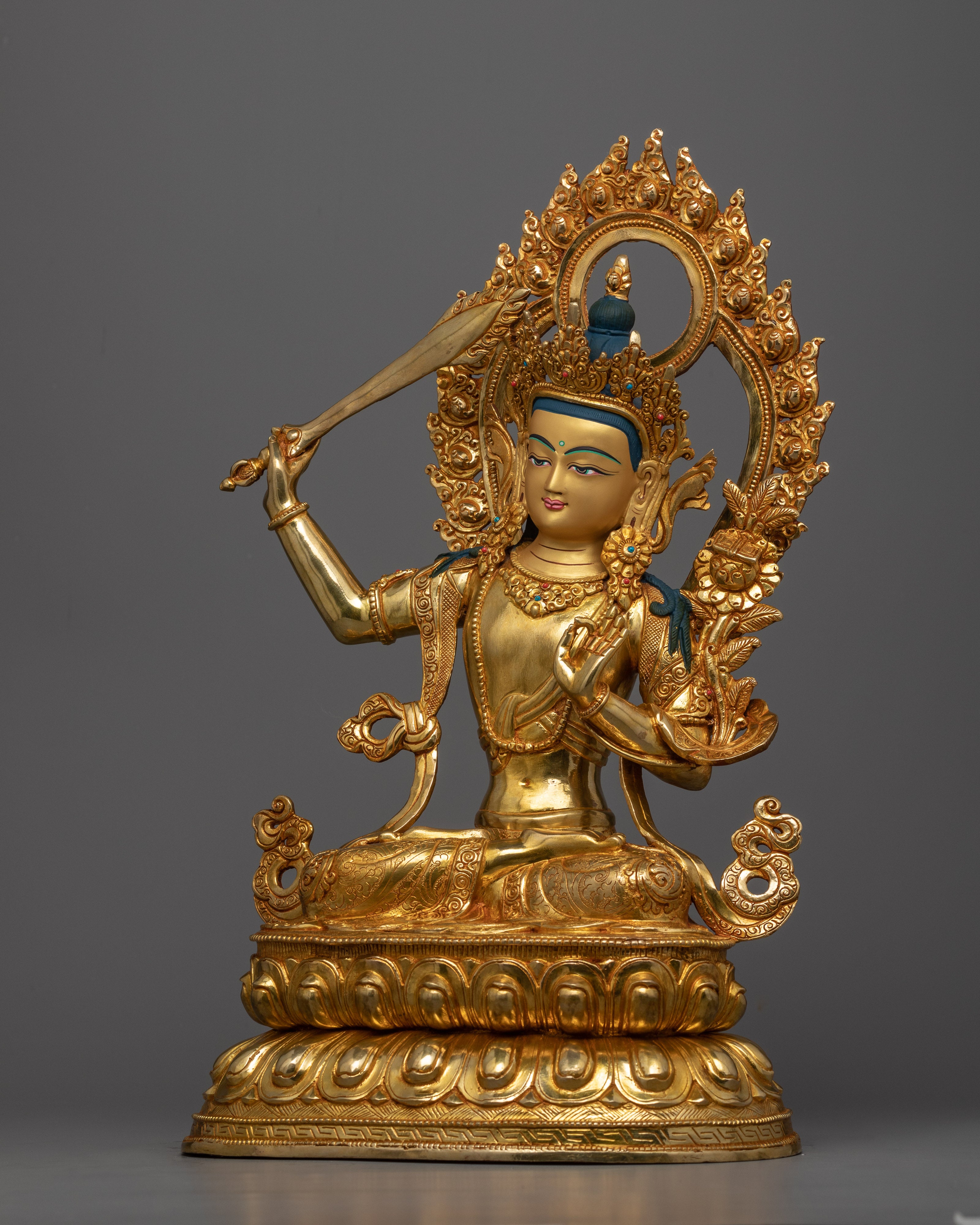 Manjushri Bodhisattva Statue | Bodhisattva of Wisdom and Compassion