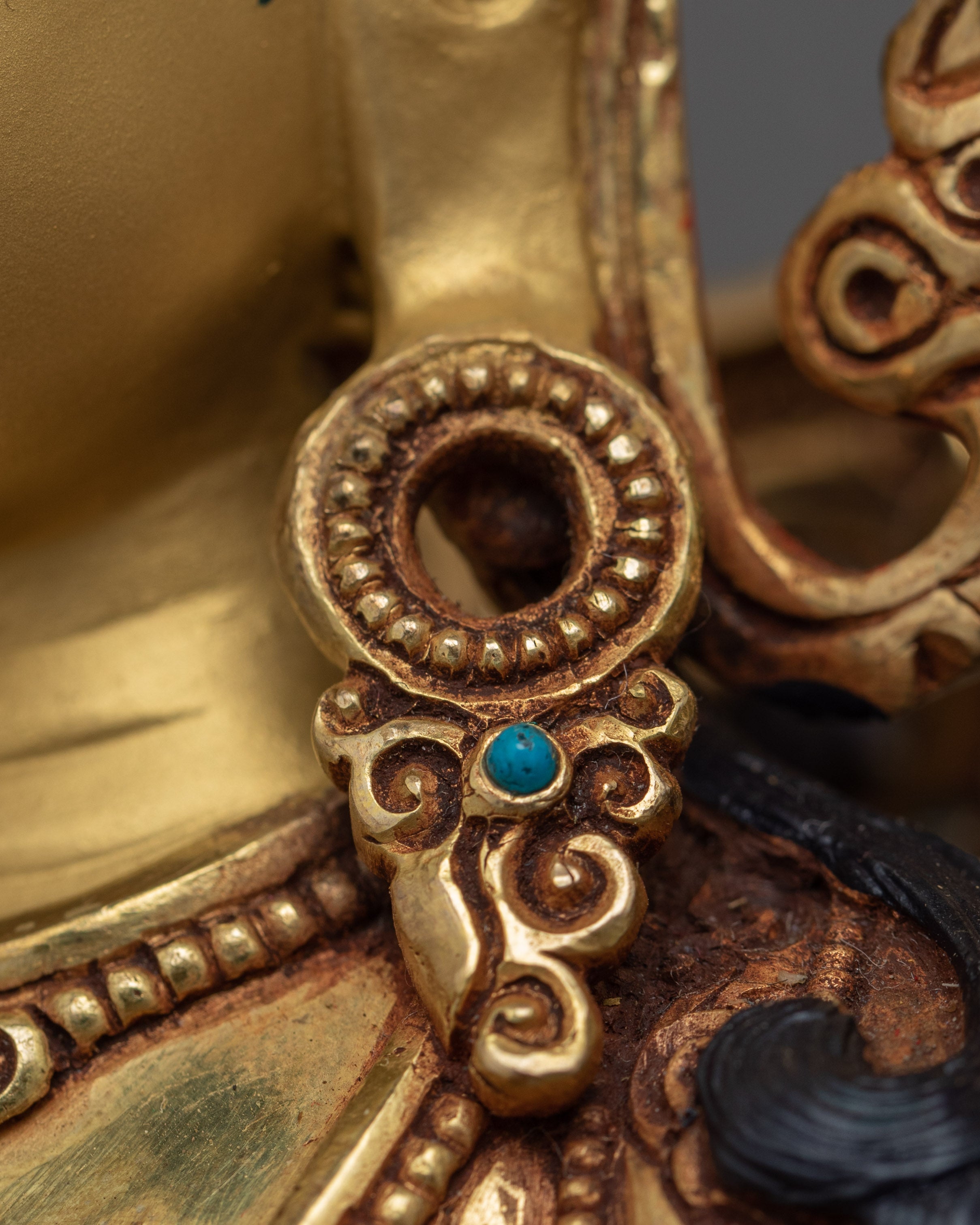 Green Tara Mantra Practice Statue | Traditional Tibetan Style Buddhist Statue
