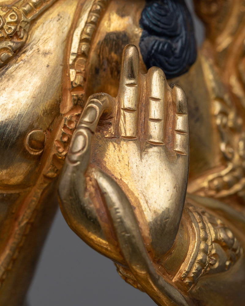 Sword Wielding Manjushri Statue | Bodhisattva of Supreme Wisdom