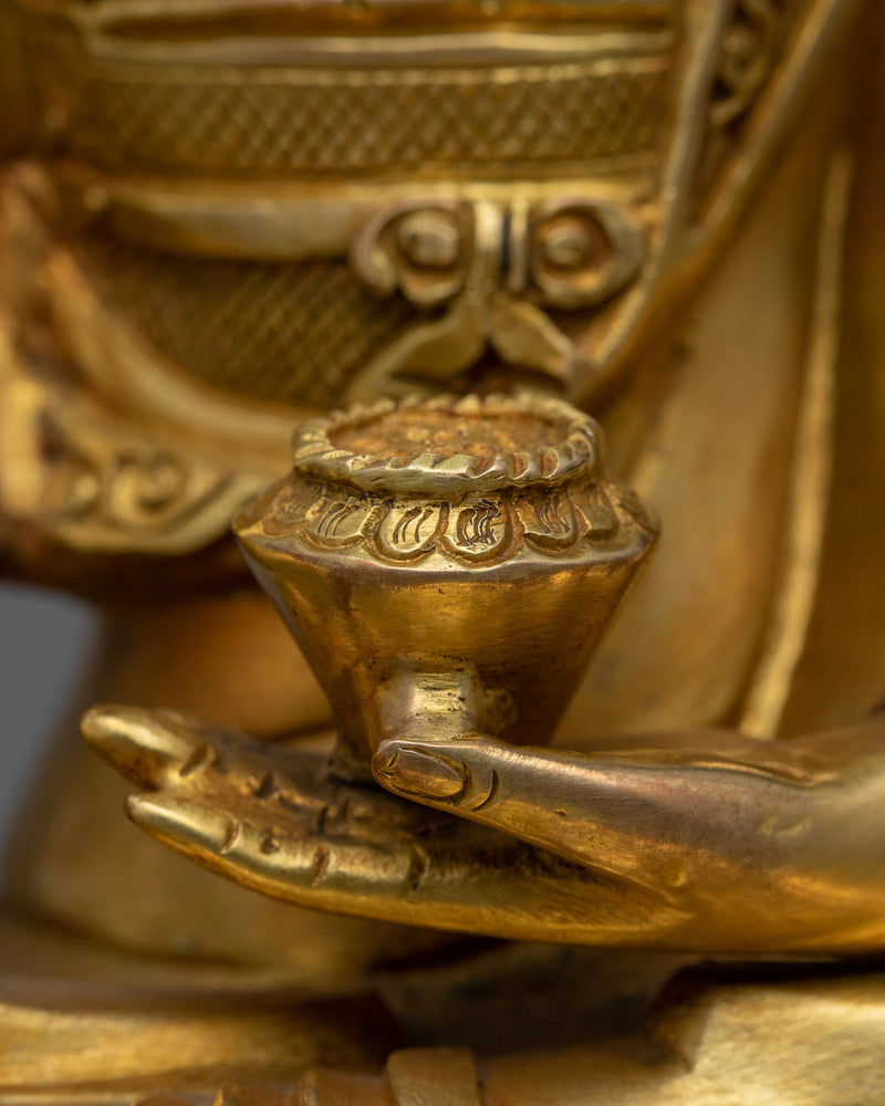 Buddha Shakyamuni Statue for Meditation | Traditional Handcrafted Buddhist Art