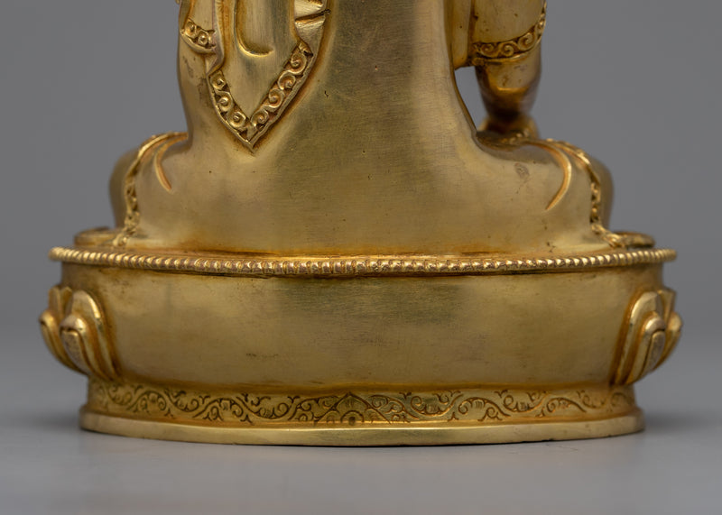 Buddha Shakyamuni Statue for Meditation | Traditional Handcrafted Buddhist Art