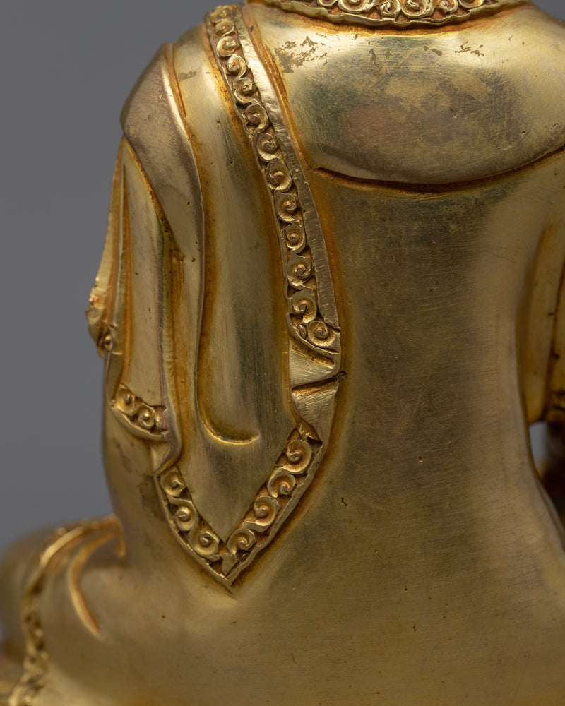 Buddha Shakyamuni Statue for Meditation | Traditional Handcrafted Buddhist Art