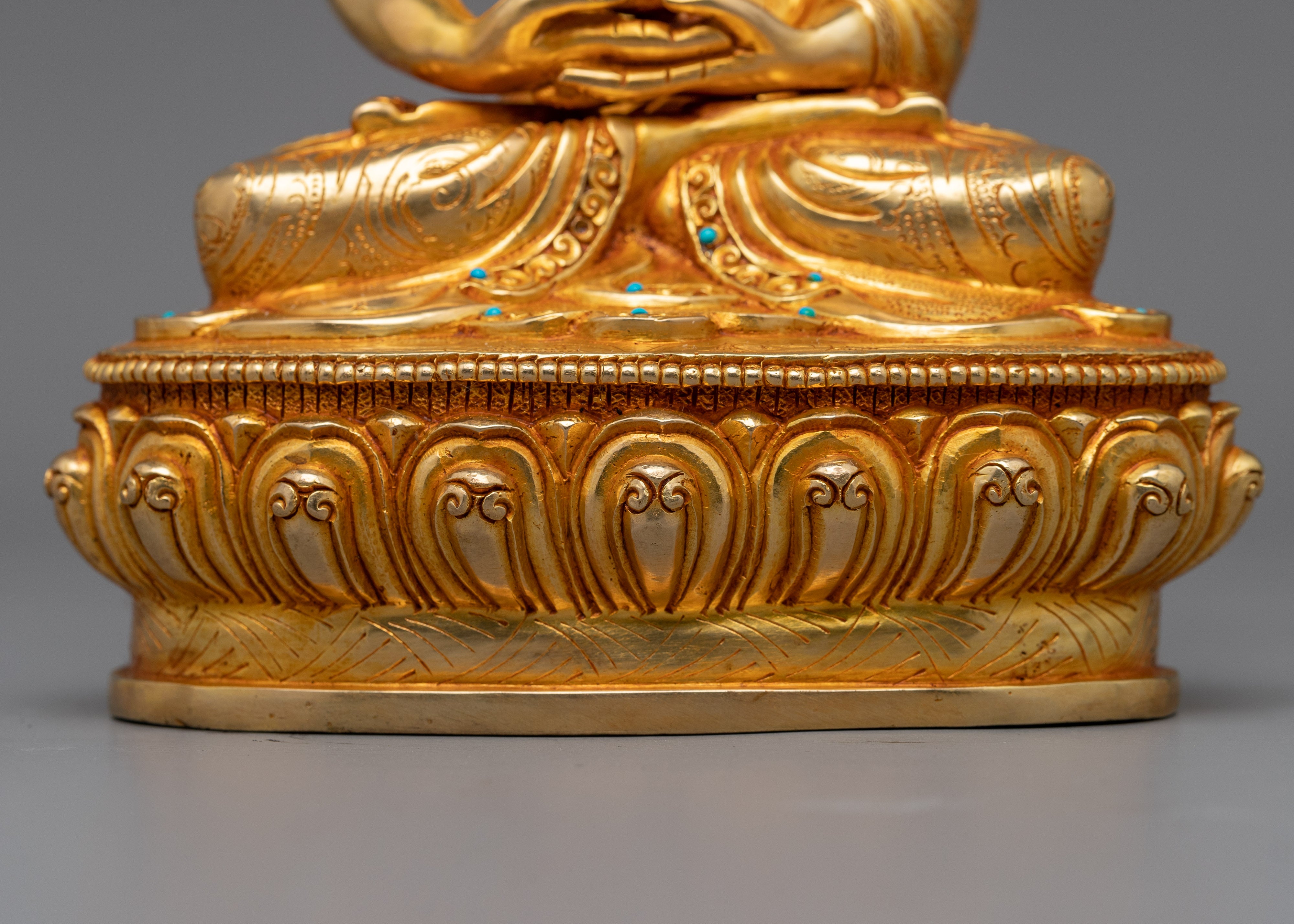 Amitabha Buddha Sculpture for Meditation | Traditional Himalayan Buddhist Artwork
