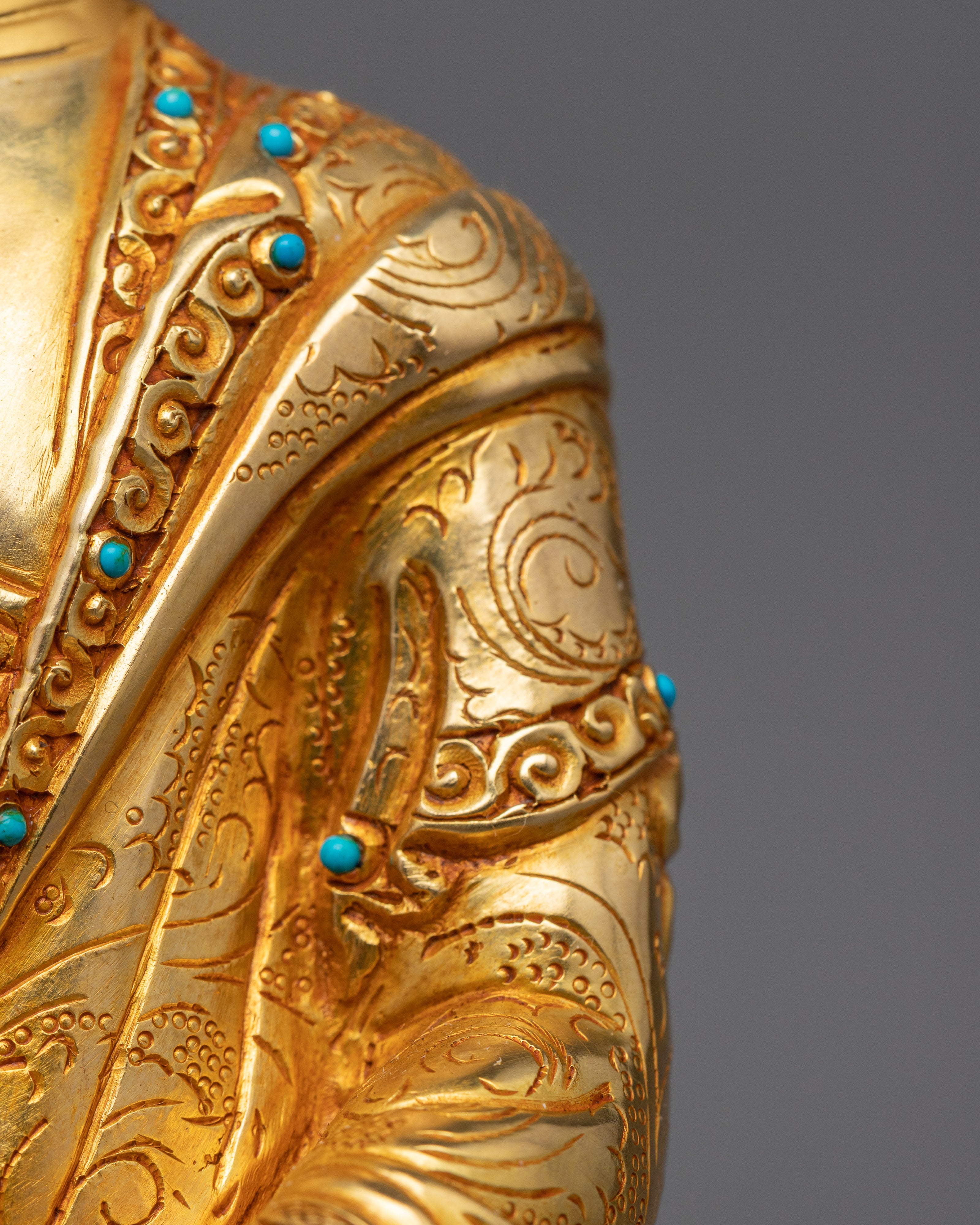 Amitabha Buddha Sculpture for Meditation | Traditional Himalayan Buddhist Artwork