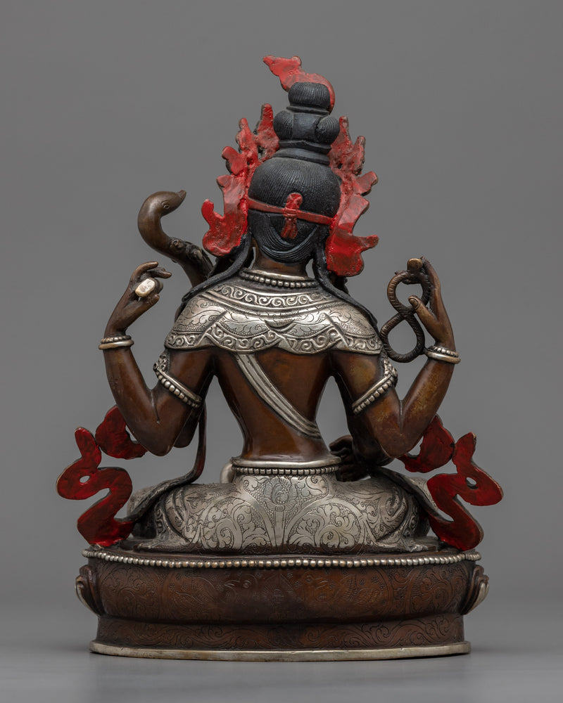 Goddess Saraswati Statue | Hindu Goddess of Learning Sculpture