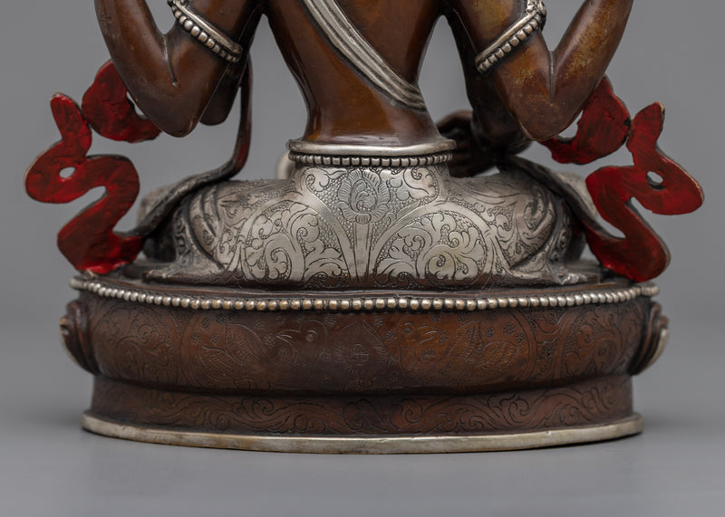 Goddess Saraswati Statue | Hindu Goddess of Learning Sculpture