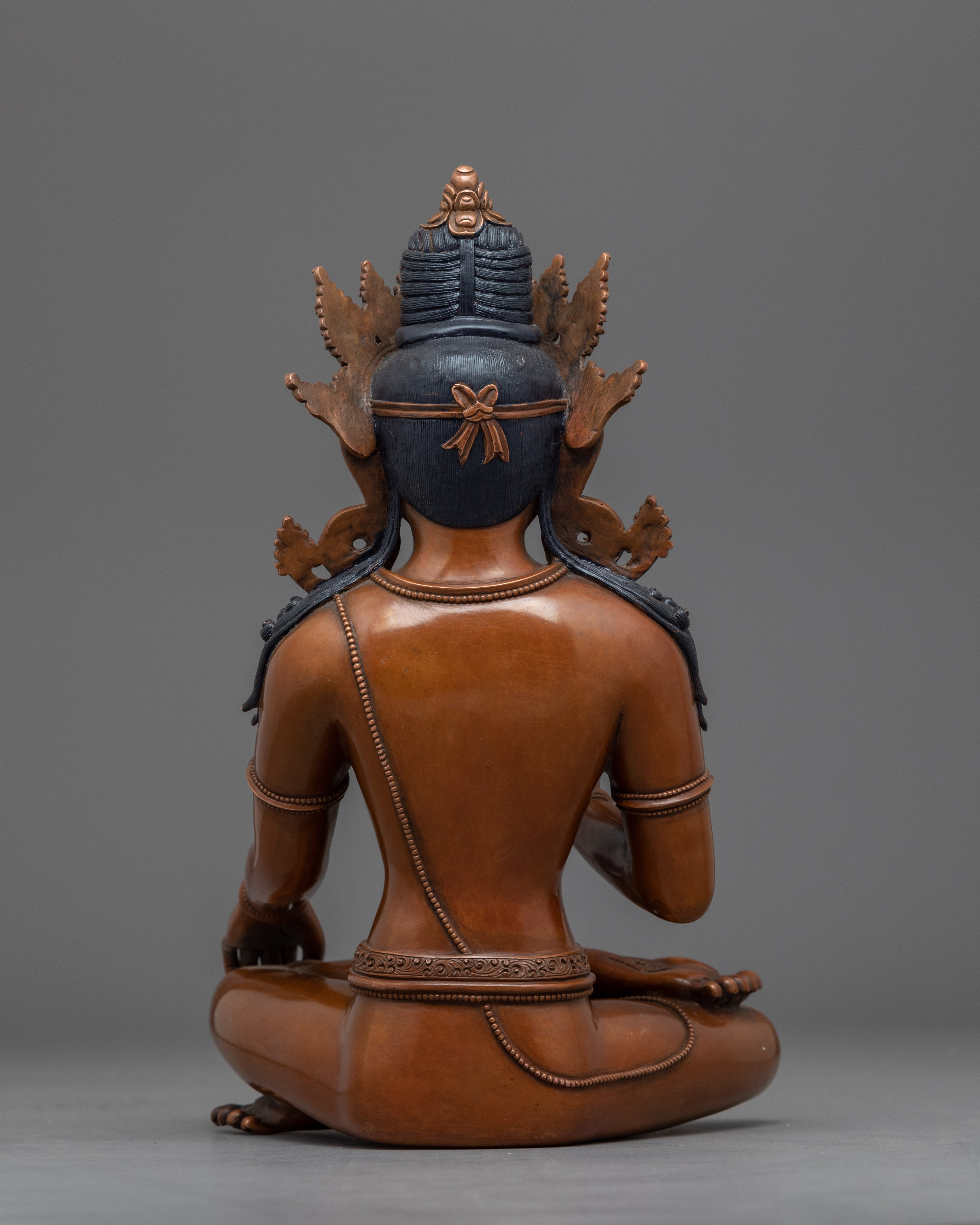 Chenrezig Mantra Practice Statue for Spiritual Healing | Handcrafted Buddhist Statue