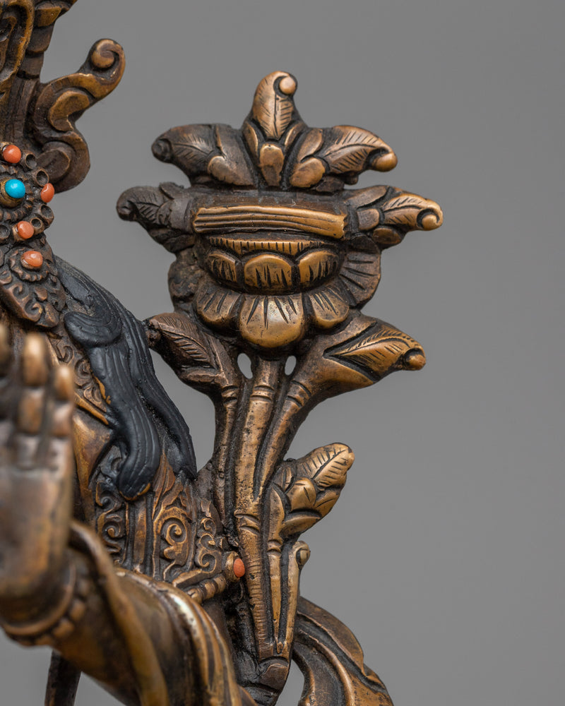 Manjushri Bodhisattva Sculpture | Bodhisattva of Wisdom Manjushri