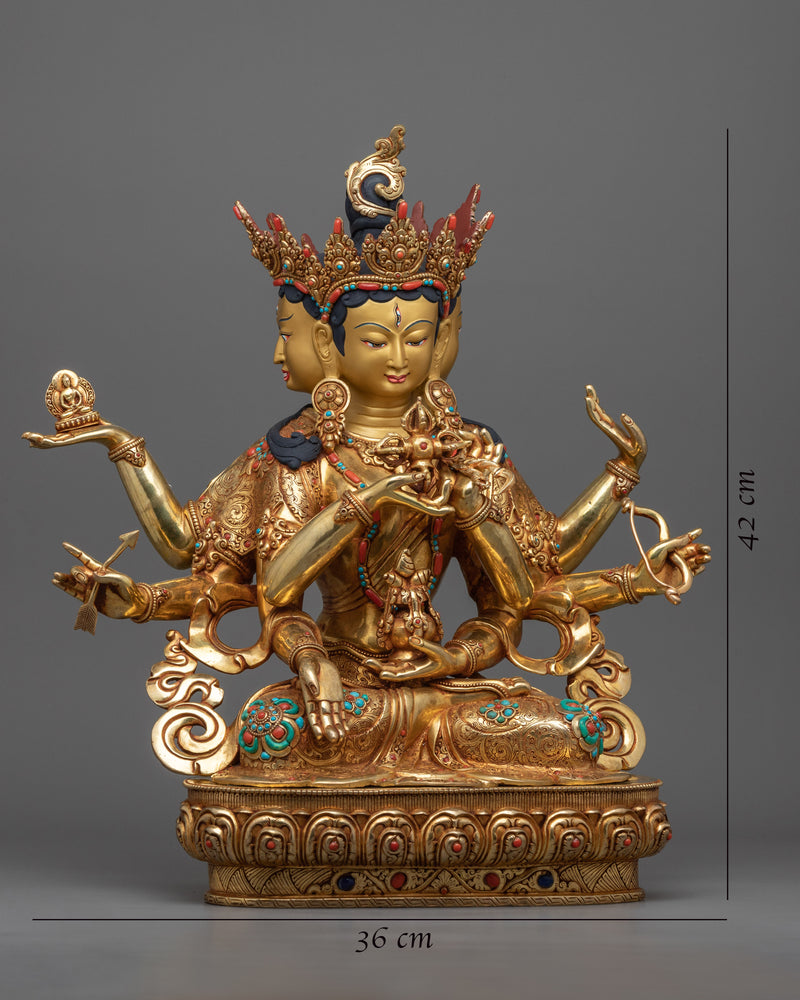 Goddess Namgyalma Statue | Handcrafted Buddhist Statue for Meditation