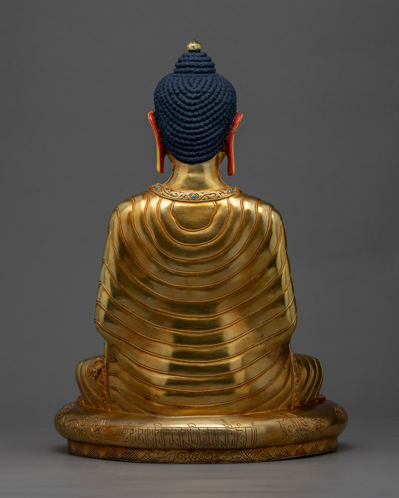 Amitabha Buddha Mudra | Traditionally Carved Buddhist Statue