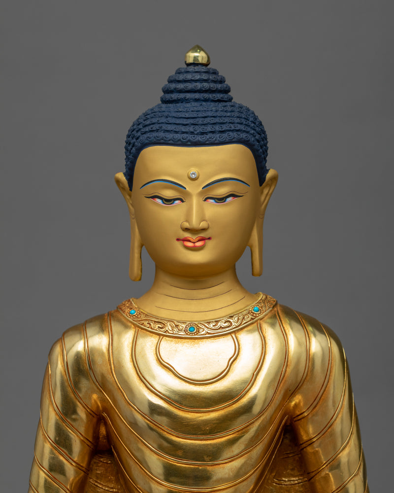 Amitabha Buddha Mudra | Traditionally Carved Buddhist Statue