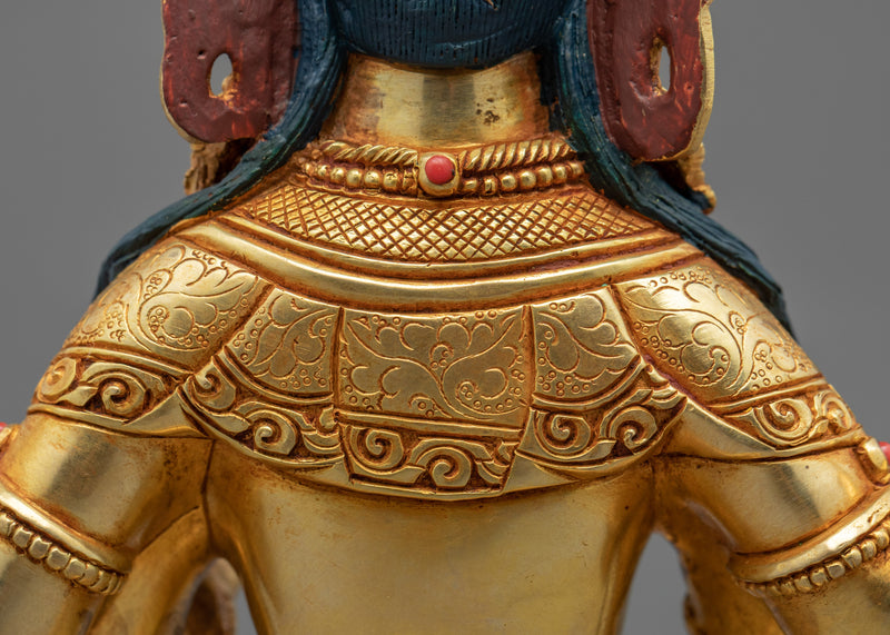 Laxmi Goddess Statue | Traditionally Hand Carved Buddhist Art