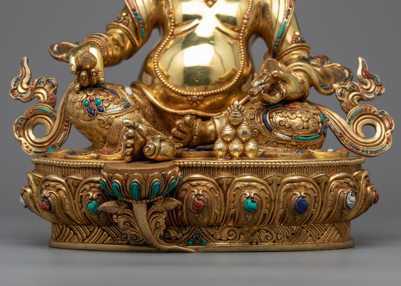 Dzambhala Empowerment Statue | Buddhist Deity of Wealth and Prosperity