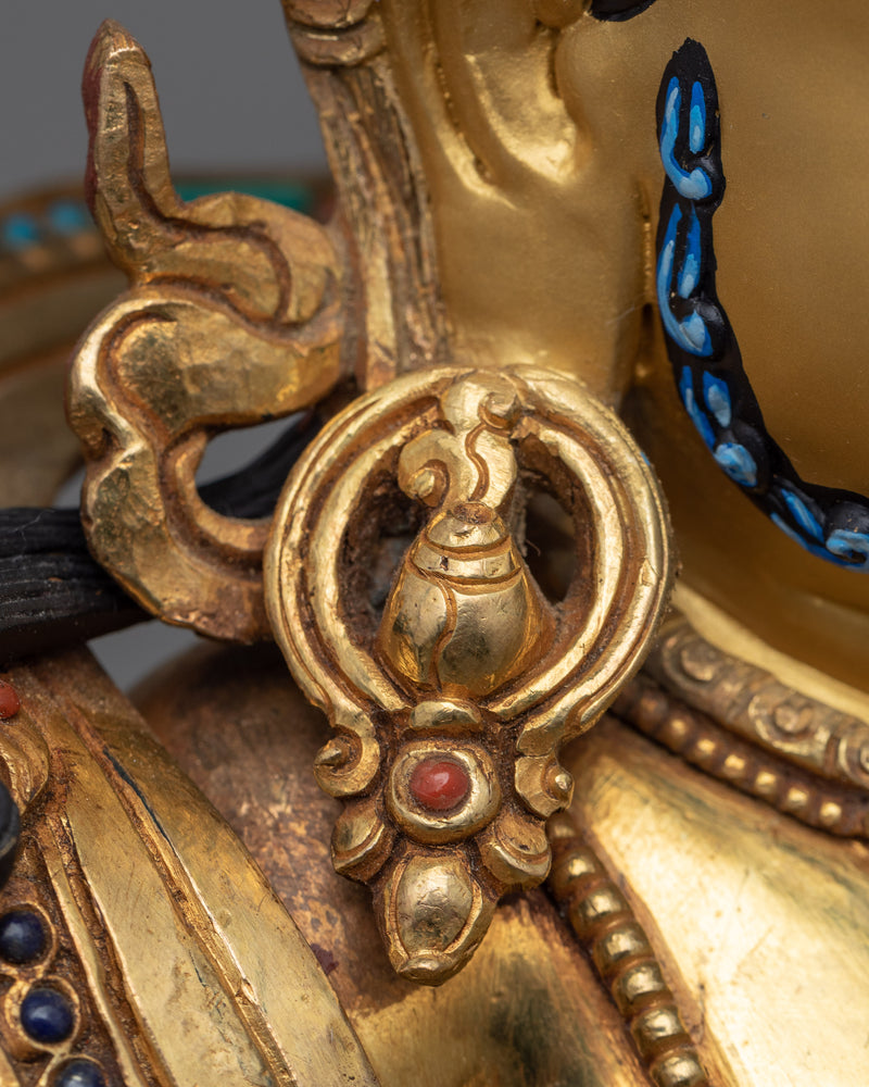 Dzambhala Empowerment Statue | Buddhist Deity of Wealth and Prosperity