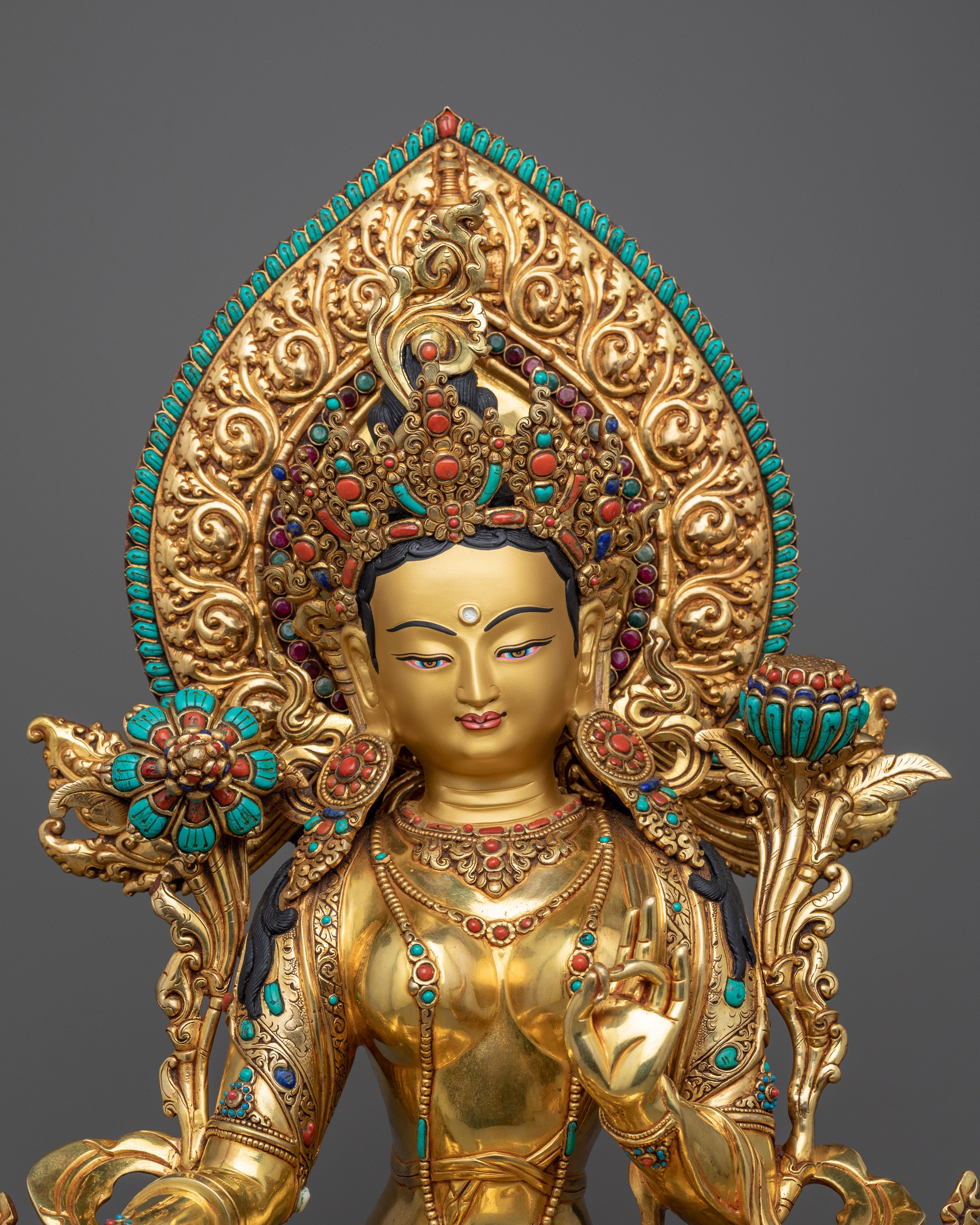 Green Tara Bodhisattva Statue | Mother of Liberation, Green Tara Statue