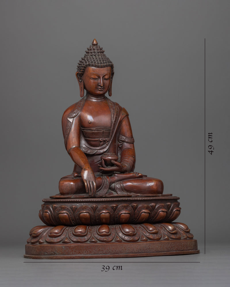 Namo Shakyamuni Buddha Sculpture | Siddhartha Gautama, the Enlightened One Art