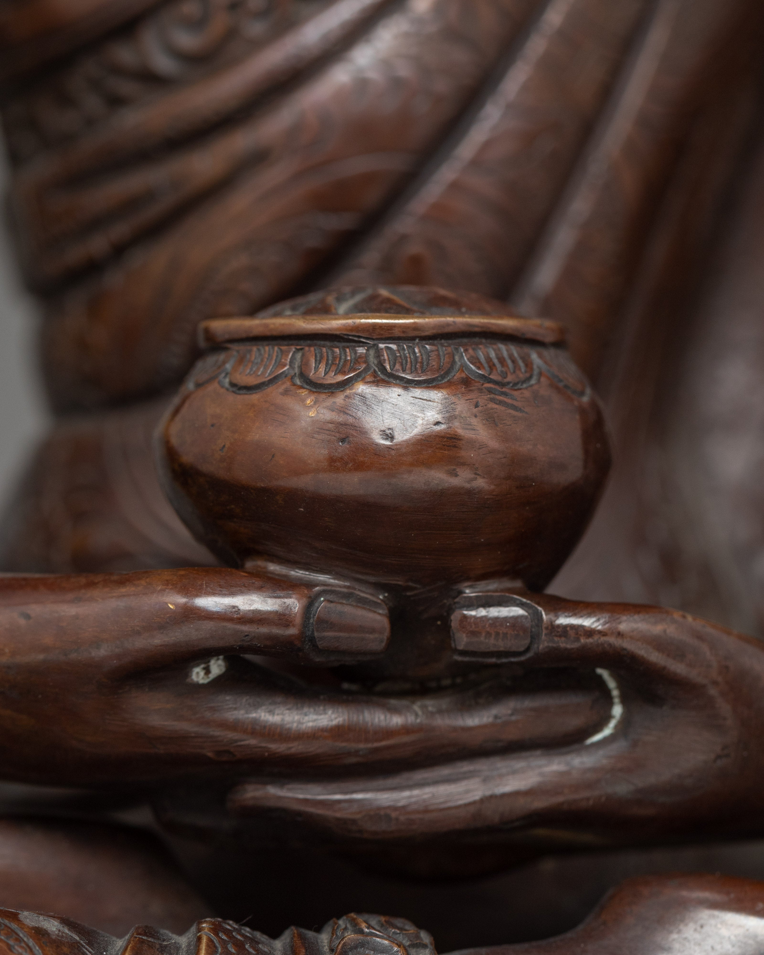 Amitabha Buddha Mantra Practice Statue | Buddha of Eternal Life