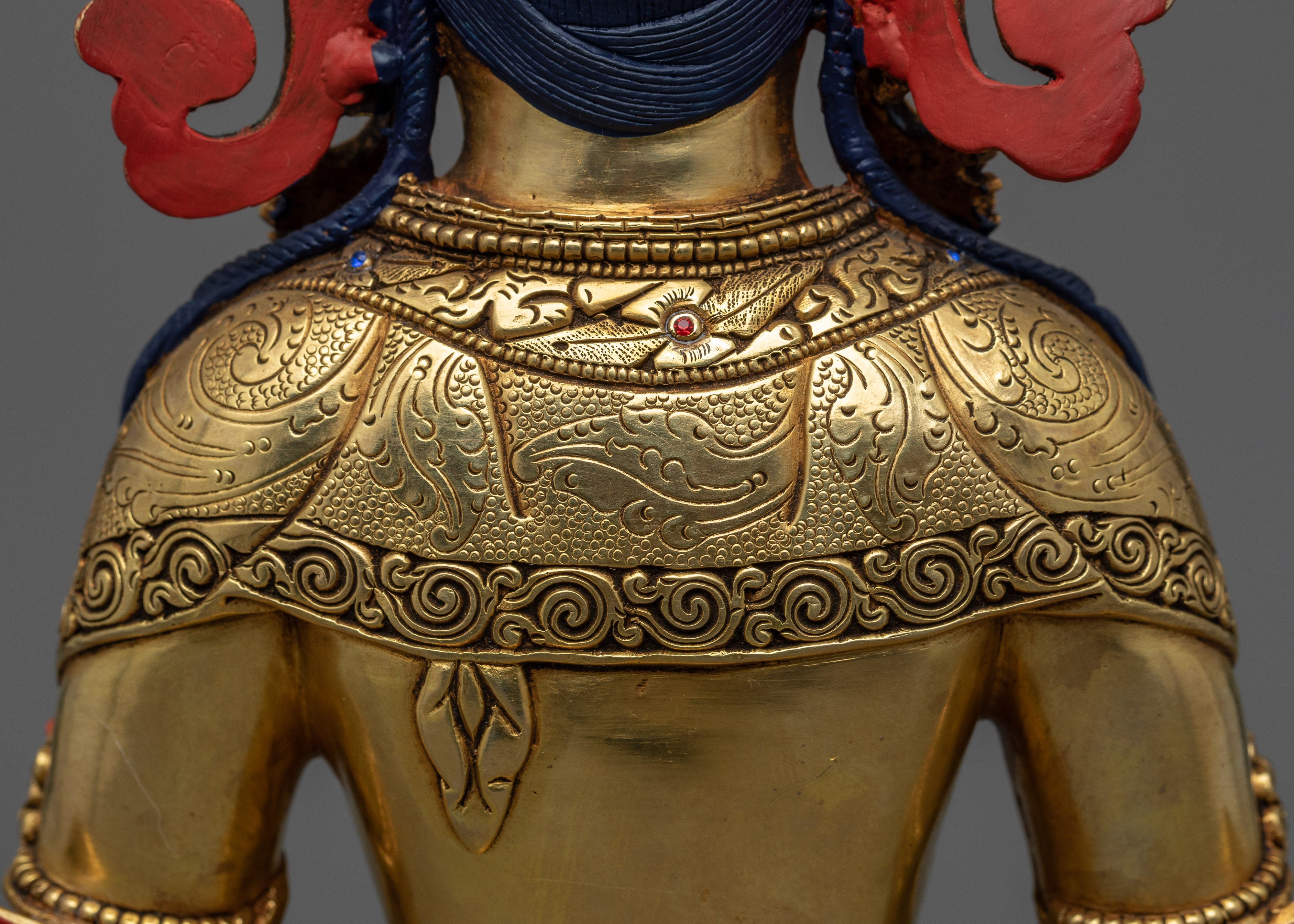 Amitayus Buddha Statue for Meditation and Ritual | Buddhist Artwork Made in Nepal