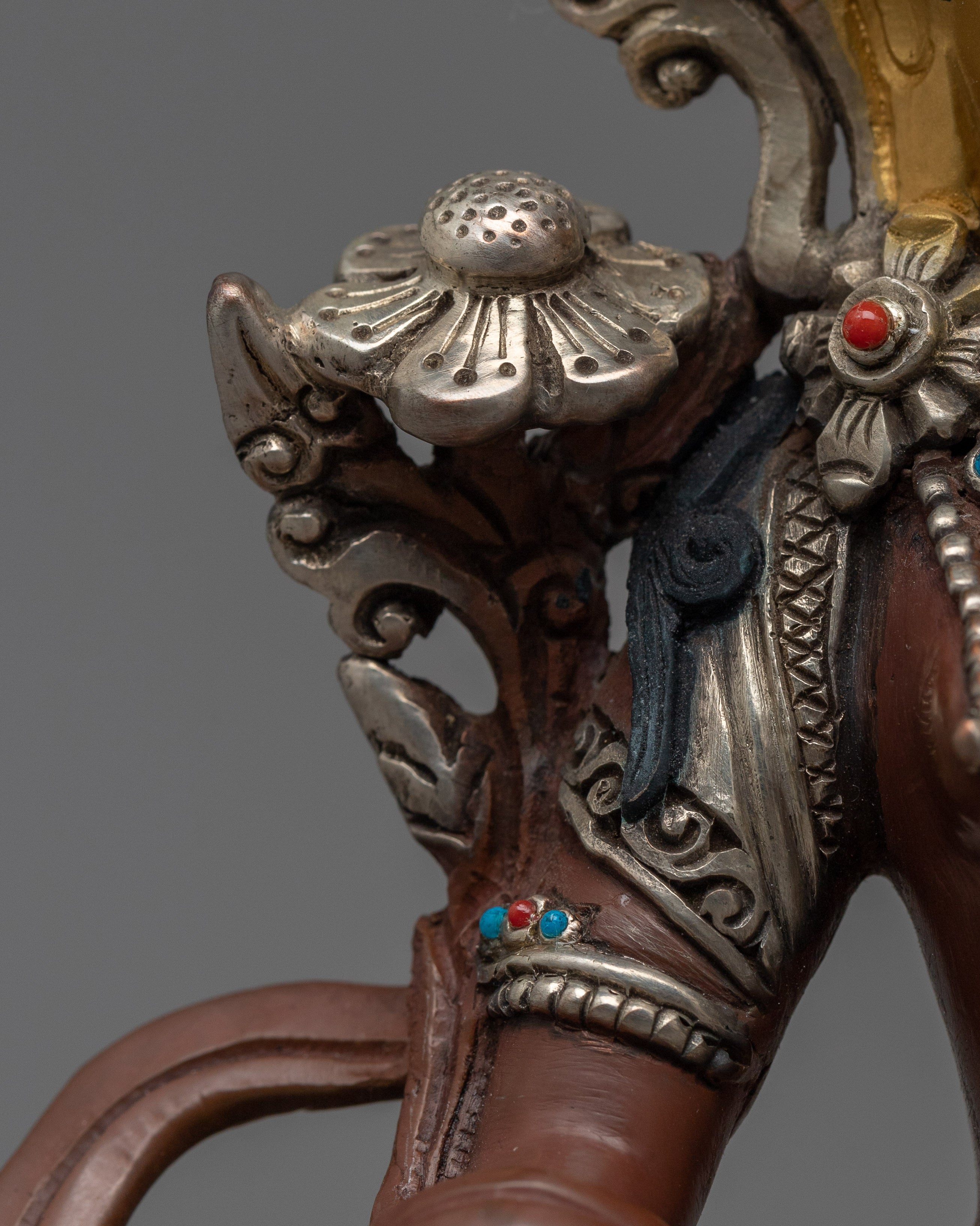 White Tara Goddess Sculpture | Handcrafted Buddhist Statue for Meditation
