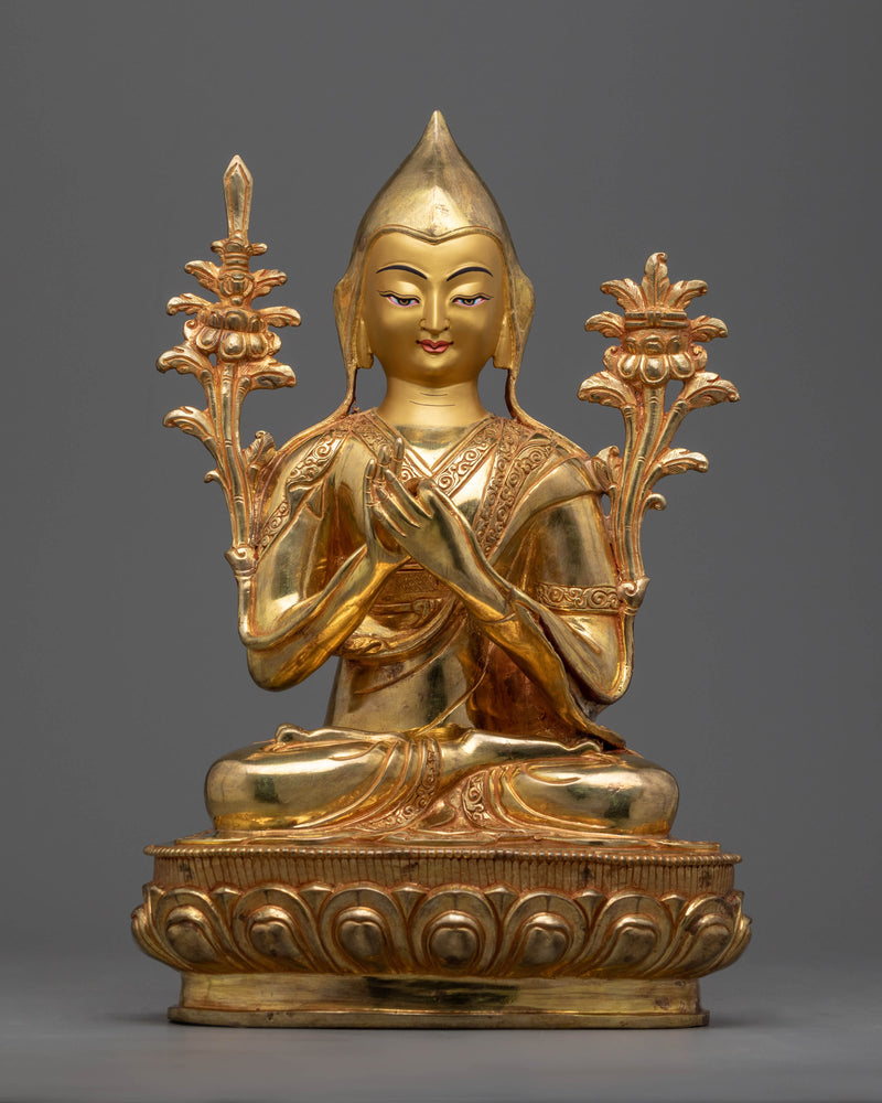 Tsongkhapa a Buddha in the Land of Snows | Himalayan Buddhist Statues