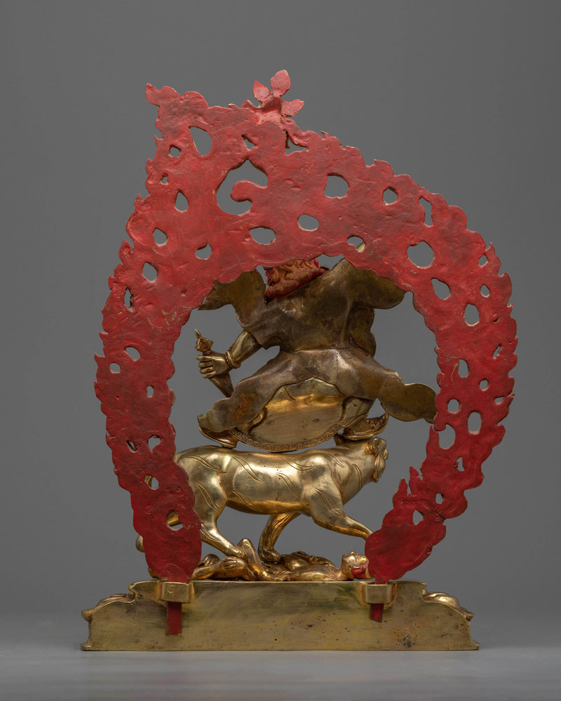 Dharma Treasure Dorje Drollo Statue | Beautifully Hand-carved Buddhist Art