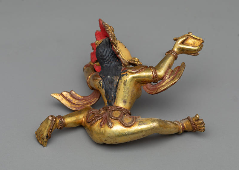 Dzambhala With Consort in Yab-Yum Position | Buddhist Artwork