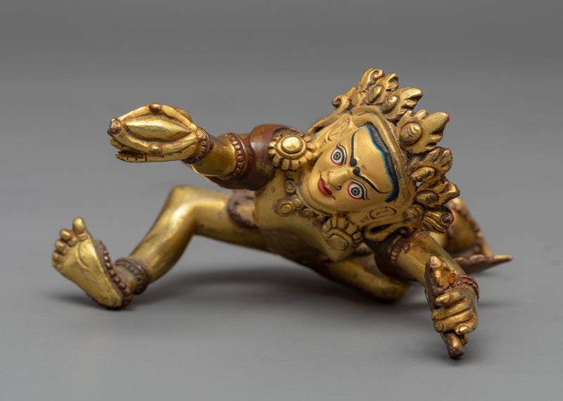 Dzambhala With Consort in Yab-Yum Position | Buddhist Artwork