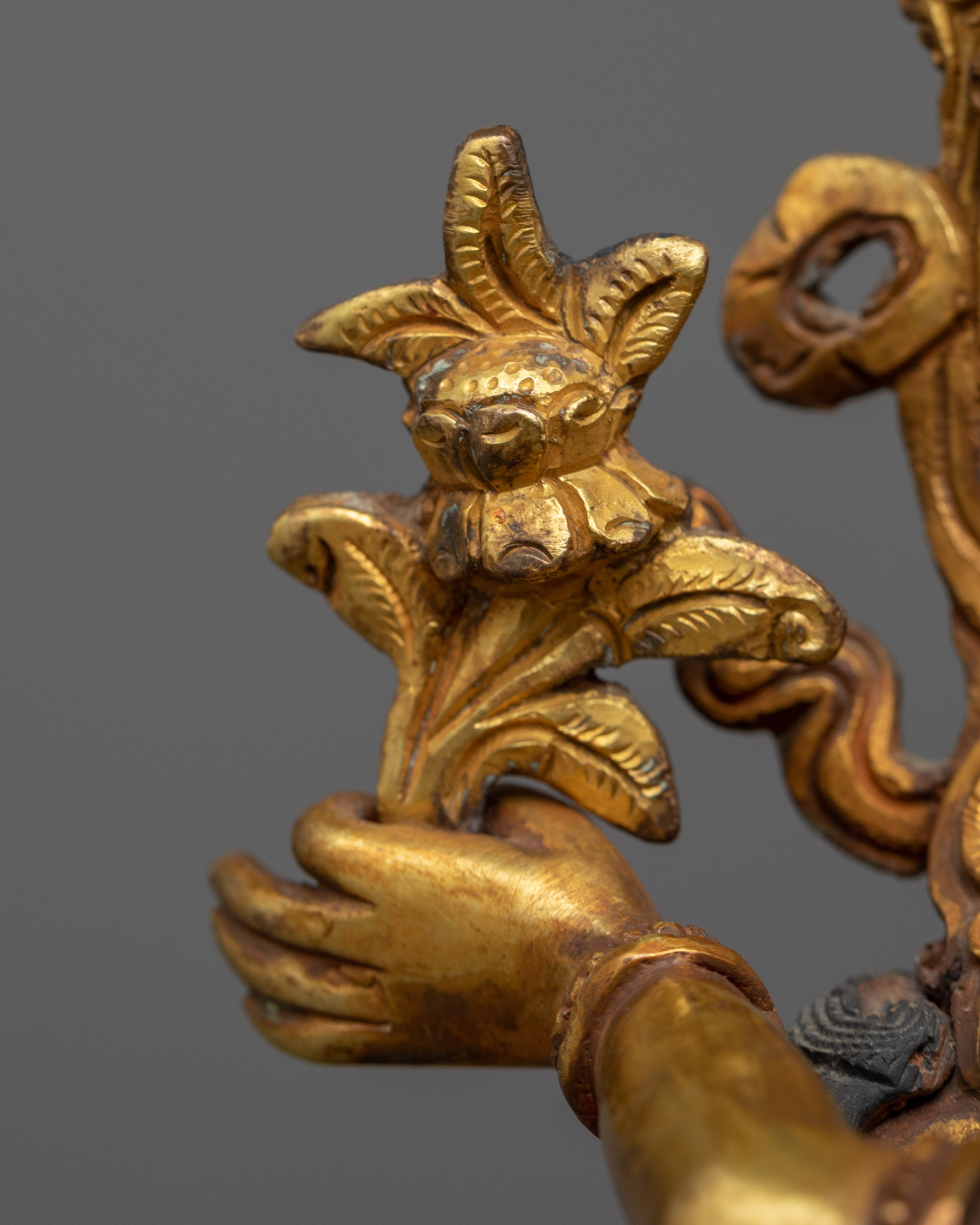 Dzambhala With Consort Practicing Yab Yum Pose Himalayan Nepalese Artwork