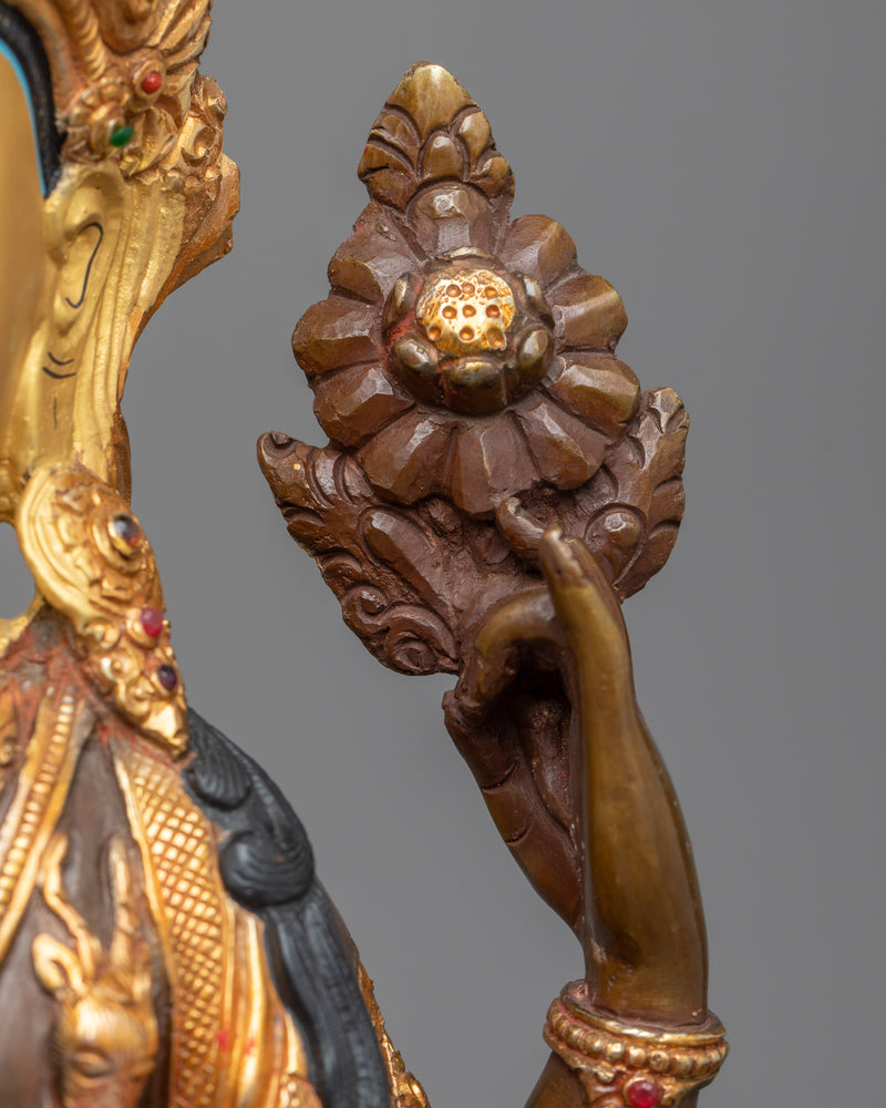 Chenrezig Many Armed Statue | Spiritual Himalayan Craftwork