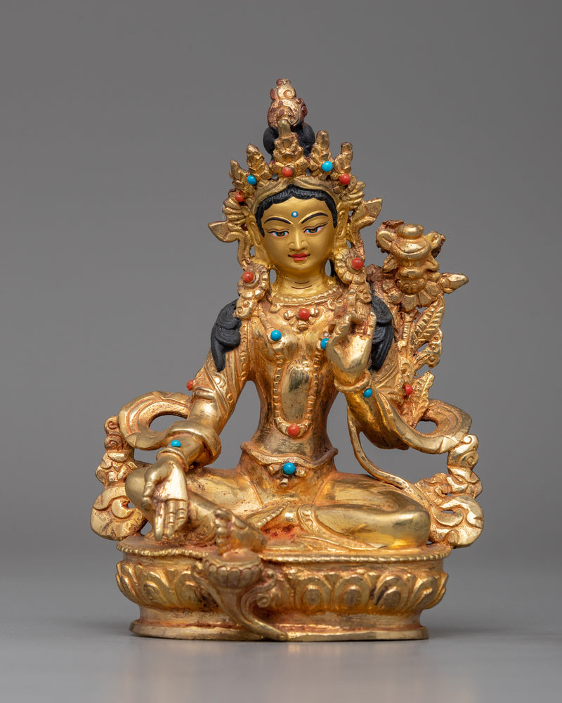 21 Tara Goddess Statue Set | Handmade in Nepal, Himalayan Buddhist Art
