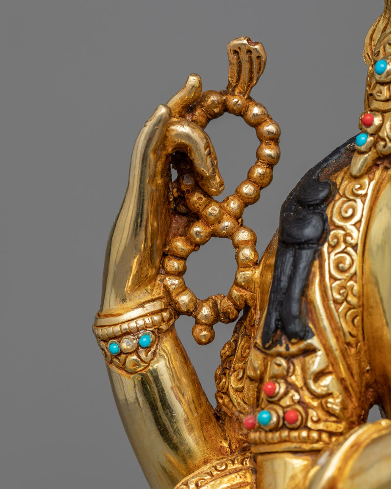 Experience the Divine Presence of Chenrezig, the Enlightened Avalokiteśvara, in Your Spiritual Journey