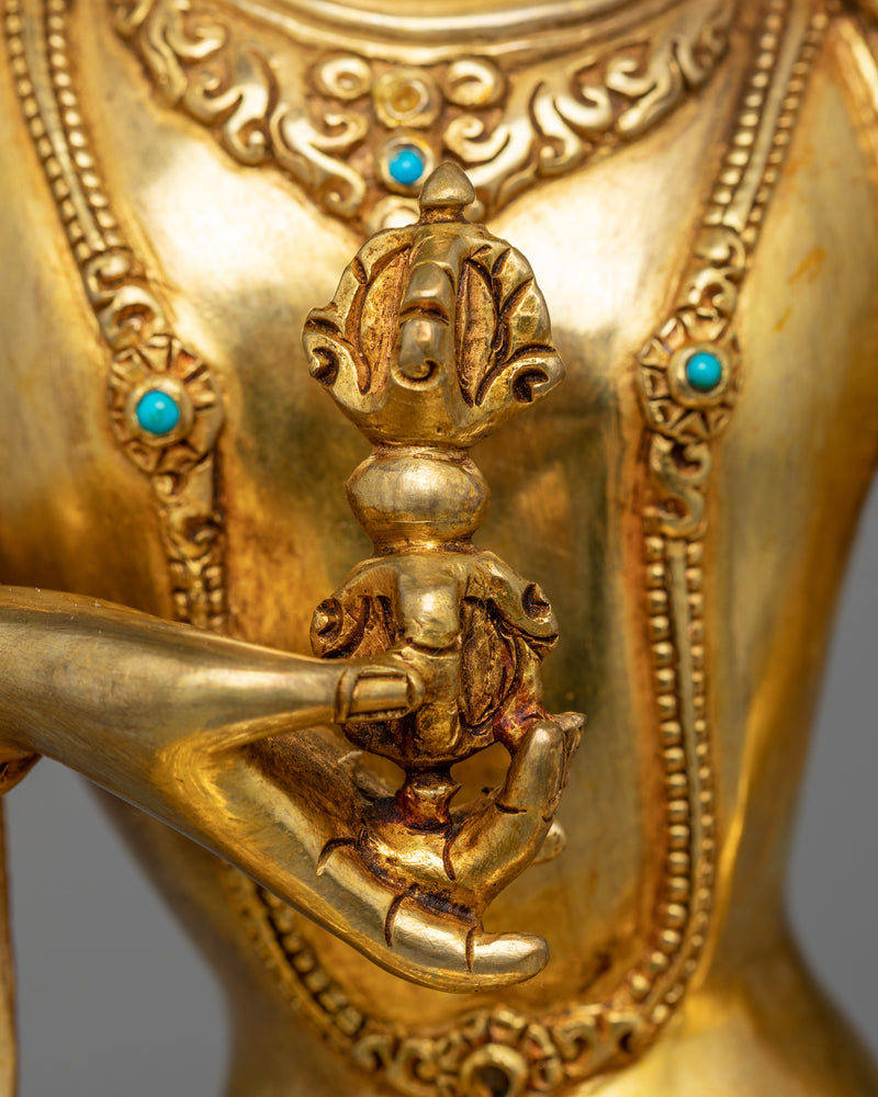 Embrace the Purifying Power of Om Vajrasattva Hum with This Exquisite Statue