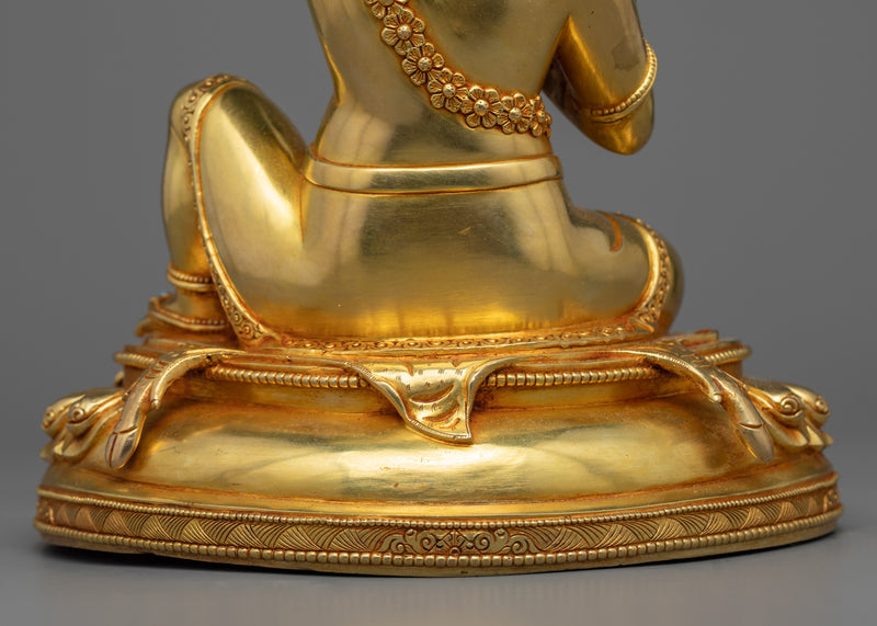 Discover the Enlightened Wisdom of Virupa Mahasiddha with This Exquisite Statue