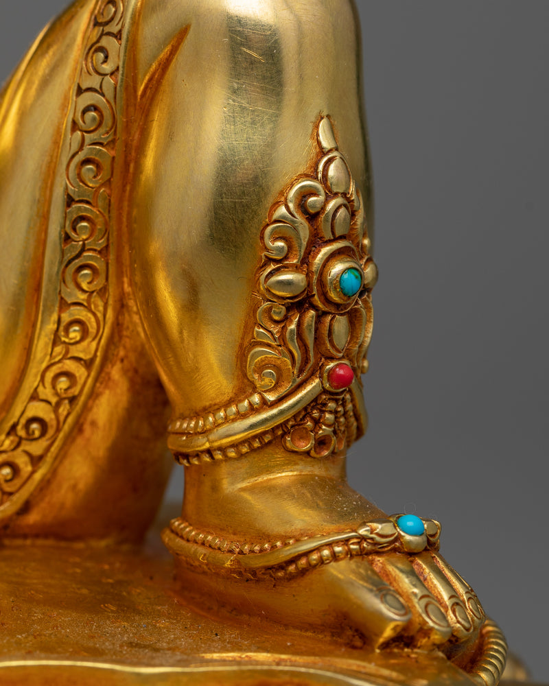 Discover the Enlightened Wisdom of Virupa Mahasiddha with This Exquisite Statue