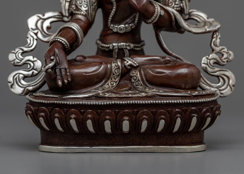 White Tara Mantra Practice Statue | Female Bodhisattva of Long Life, Health, Healing and Compassion
