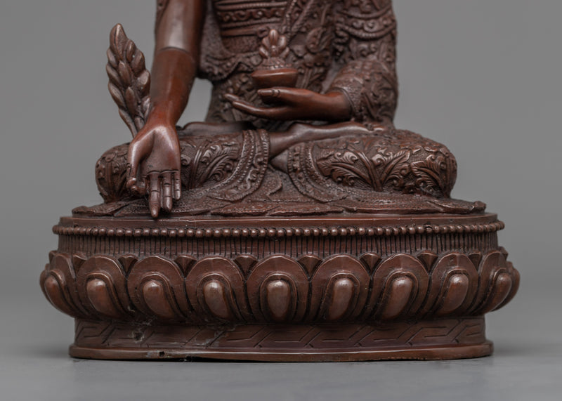 Medicine Buddha, Bhaisajyaguru Statue | Traditional Himalayan Buddhist Art