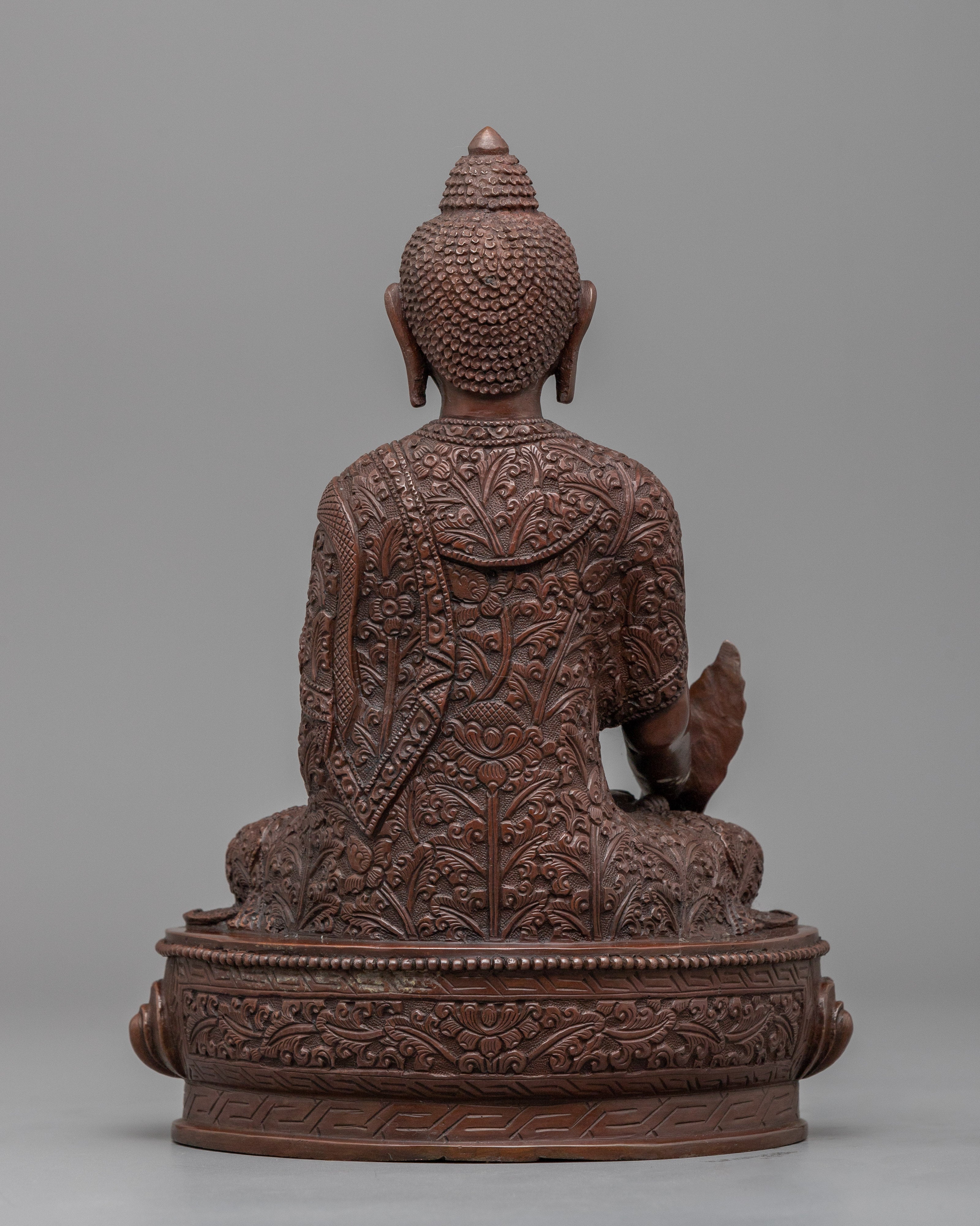 Medicine Buddha, Bhaisajyaguru Statue | Traditional Himalayan Buddhist Art