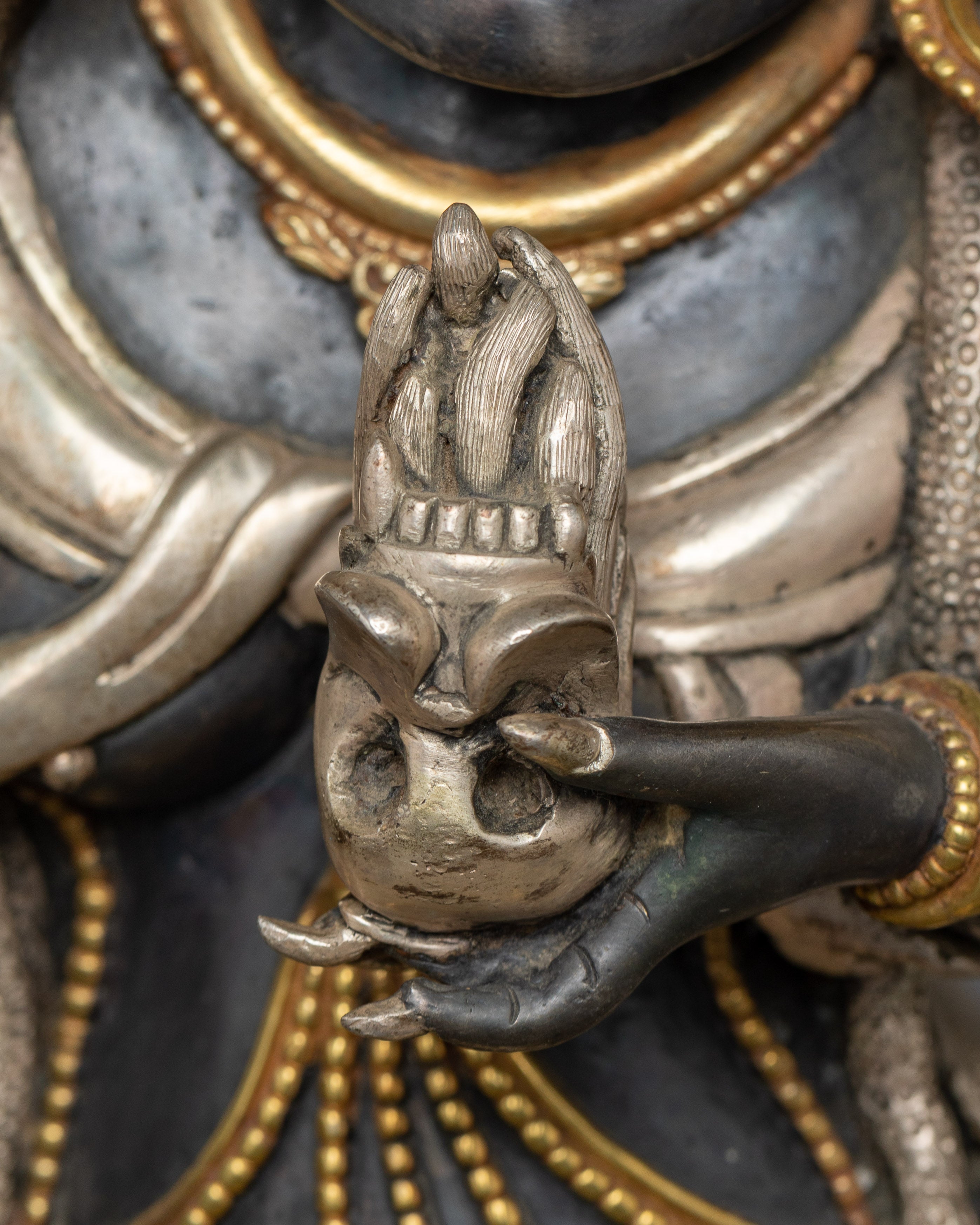 Palden Lhamo Empowerment Statue | Tantric Buddhist Deity, Sri Devi Artwork