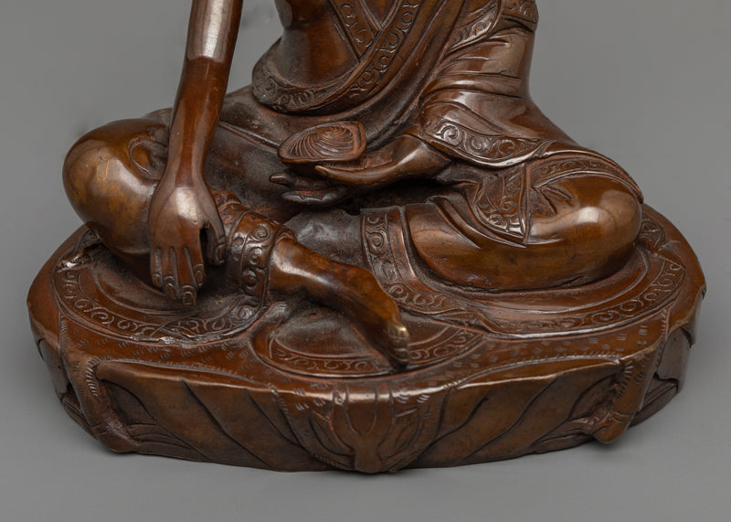 Tibetan Buddhist Teachers Statue Set | Marpa, Milarepa & Gampopa Artwork