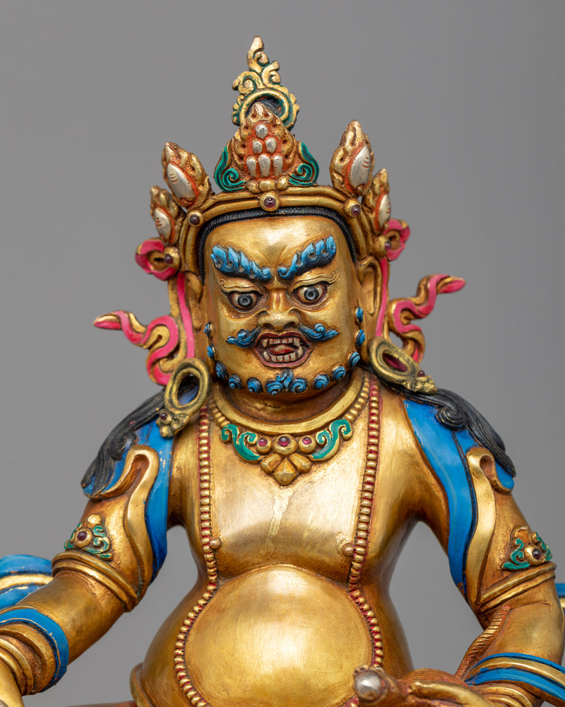 Jambhala Statue for Prosperity | Buddhist Deity of Wealth and Prosperity, Dzambhala