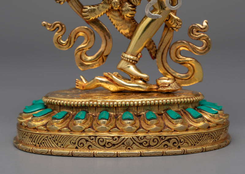 Kurukulla Goddess Sculpture | Buddhist Dakini Statue for Buddhist Altar
