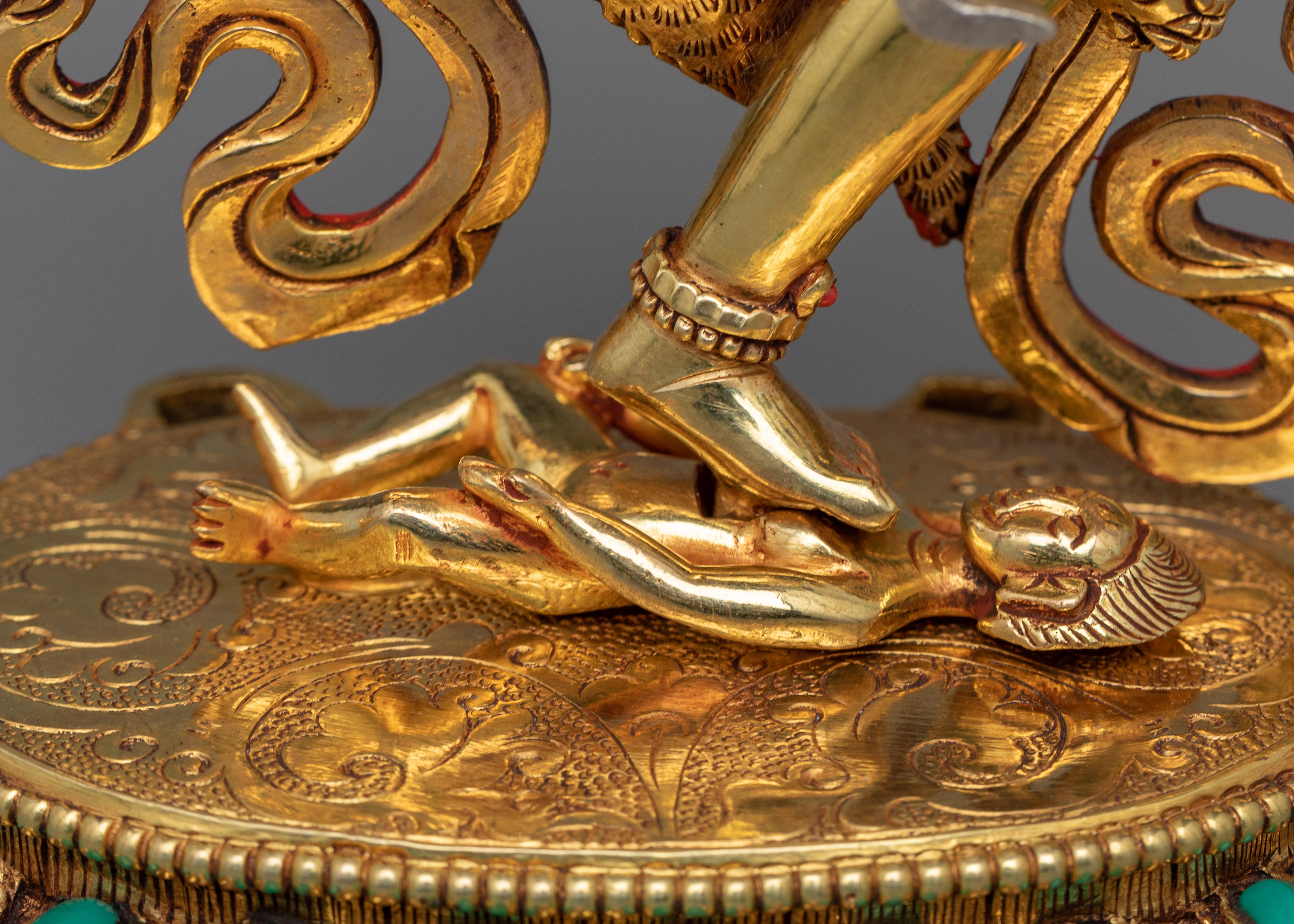 Kurukulla Goddess Sculpture | Buddhist Dakini Statue for Buddhist Altar