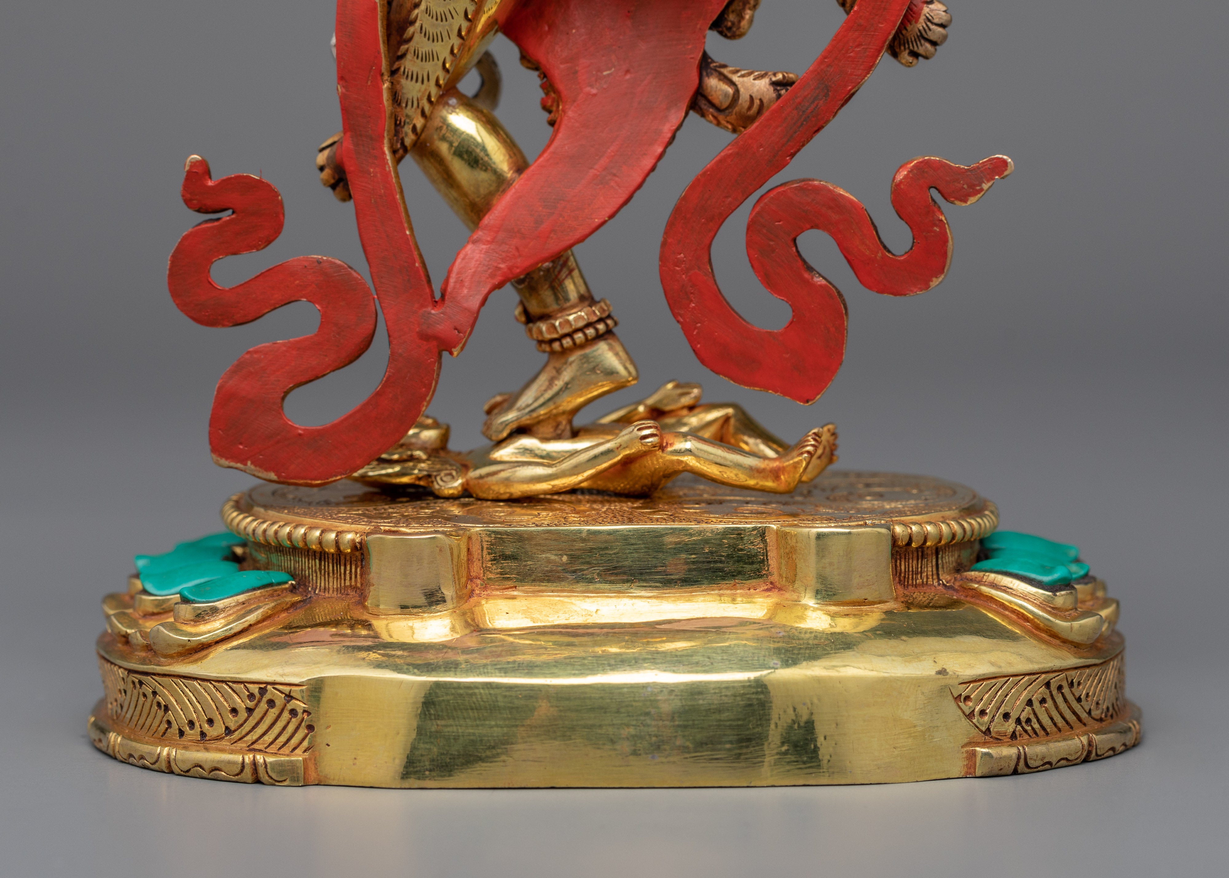 Kurukulla Goddess Sculpture | Buddhist Dakini Statue for Buddhist Altar