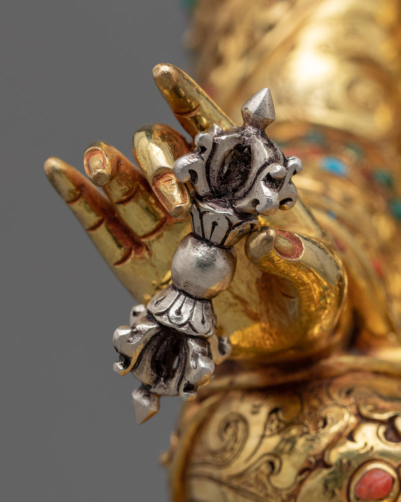 Guru Padmasambhava Statue | Lotus Born, Guru Rinpoche Handmade Artwork